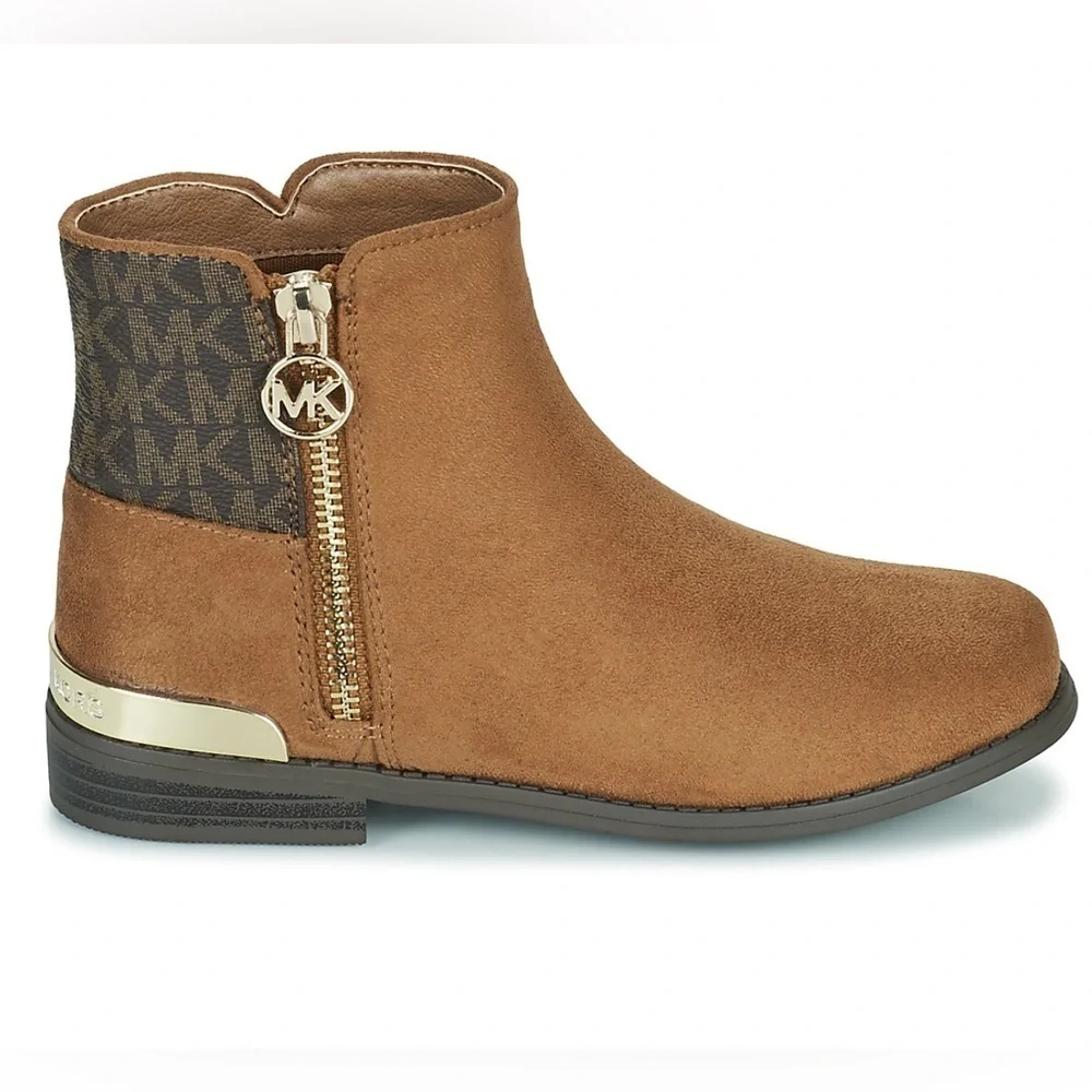 Girls Emma Theodora Logo Print Detail Bootie